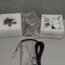 dibay Auger Motor, Induction Fan Kit, Fire Burn Pot and Hot Rod Ignitor for Traeger and Pit Boss Wood Pellet Grill Parts Replacement (Silver)