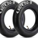 YeYouC Heavy Duty 4.80-8/4.00-8 Inch Replacement Tire Inner Tube, 4.80/4.00-8 Innertube with TR87 Angled Valve for Wheelbarrows, Mowers, wagons and More for 4.80-8 4.00-8 480/400-8 Tires Pack of 2