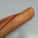 SHACOS Round Placemats Set of 4 Woven Braided Place Mats Table Placemats 15 inch Circle Place Mats Easy to Clean Table Mats Indoor Outdoor, Fall Color Mix