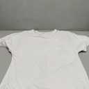 ATHMILE Womens Oversized T Shirts Summer Tops Spring Casual Loose Fit Workout Short Sleeve 2025 Beach Vacation Size M (White)