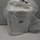 IRIS USA Airtight Dog Food Storage Container, WeatherPro, Up to 10 lbs, Removable Wheels, for Dog Cat Bird and Other Pet Food Storage Bin, Keep Fresh, Translucent Body, Made in USA, Clear/Gray