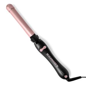 Beachwaver B1 Rotating Curling Iron - Automatic 1 Inch Ceramic Curling Iron - Easy-to-Use Spinning Wand for Long-Lasting Waves - Auto-Shut Off and Dual Voltage (BW160) (Midnight Rose)