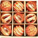 Pack of 2 Dohance Christmas Ornaments Set 9ct Christmas Tree Decoration Ornament Balls Decor Baubles for Xmas Trees Decor Holiday Party Wedding Decoration