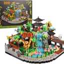 Zoo Micro Mini Bricks Desert Building Blocks,Creative Ideals Zoological Park Architecture Toy Present Model for Adults and Kids Age of 14+ 5000 PCS