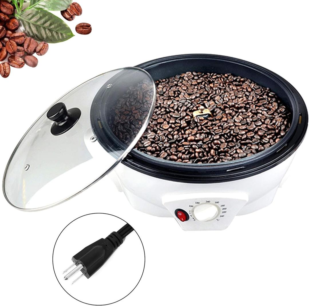 LUEUR Electric Coffee Roasters For Home Use,Coffee Bean Roaster Machine Coffee Bean Roaster For Stovetop, Countertop, Commercial Coffee Bean Roasting Machine 110V