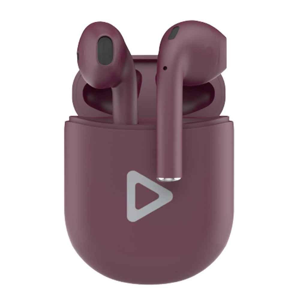 Acoustix True Wireless AudioBuds+, Burgundy