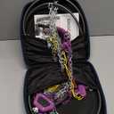 SNOCATENA Auto Tightening Snow Chains for Car  Quick Fit, Easy Installation, Reusable Universal Tire Chains for Winter Emergency Traction (Set of 2) (SP1553A)