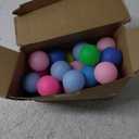 D-Xam Colored Ping Pong Balls - Colorful Table Tennis Ball for Games Arts Pong Balls 50 30 or 12 Pack for Party Pets School Activities Christmas Halloween Teachers Must Have