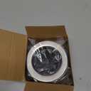 Garbage Disposal Sink Flange Kit, Stainless Steel Kitchen Sink Drain Assembly for Garbage Disposal for 3 1/2 Inch Standard Sink Drain Hole, Waste King EZ Mount, Whirlaway and GE Models (114mm)