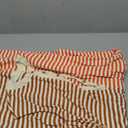 Womens Striped Sleeveless Jumpsuit Button Down Wide Leg Jumpsuit One Piece Rompers with Pockets (X-Large, Apricot)