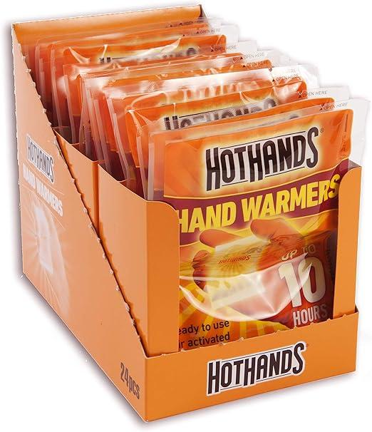 HOTHANDS Hand Warmers Pair Value Pack Air Activated Warmers Up to 10 Hours of Heat