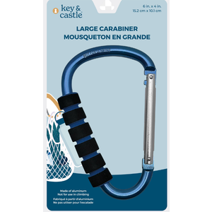 4 Pcs Aluminum Carabiner 6 inch