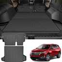 Cargo Liner and Backrest Mat for Chevy Equinox 2018-2024 - Custom Fit All Weather Trunk Mat Seat Back Cover - Car Accessories Interior Protection Rear Cargo Mat (Not for EV)