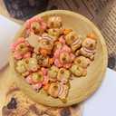 10Pcs Mini Capybara Keychain Capybara Party Favors Kawaii Capybara Figurine Pendant Resin Capybara Birthday Decorations (STYLE A)