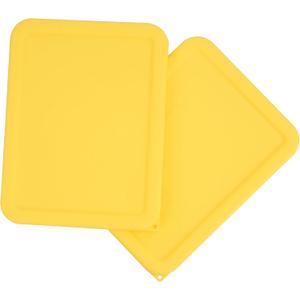 6 Cup Rectangle Silicone Storage Cover Lids Replacement for Pyrex 7211-PC Glass Bowls, (Container not Included) 2 Pack, Microwave, Dishwasher and Freezer Safe