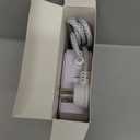 Surge Protector Power Strip - CHCORE 5Ft Braided Extension Cord with 8 Outlets with 4 USB (2 USB C) Charging Ports, Flat Plug Multi Plug Outlet Extender Charging Station for Home Office, ETL, White