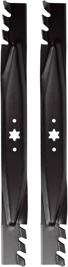 Lawn Mower Deck Mulching Blades for 46" Cut Cub Cadet/MTD Replaces 942-04290-X 490-110-C131 742-04290 742-04244 942-04244 942-04244A 2 Pack