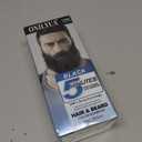 Mens Beard Dye For Men Black In Minutes, Grey Reducing Mustache & Beard Wash & Conditioner 3 In 1, Black Beard Dye Shampoo, Long-Lasting With Natural Extract, Gifts for Men Dad