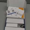 TEEHO TE002 Fingerprint Door Lock - Keyless Entry Electronic Keypad Deadbolt with 2 Backup Keys - Auto Lock - Easy Installation - Smart Locks for Front Door - Satin Nickel