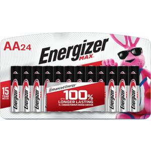 Energizer AA Batteries, MAX Double AA Battery Alkaline, 24 Count