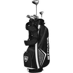 Callaway Golf Men's Strata Intro Complete 9 Piece Set (Regular Flex, Right Hand, Steel), Gray