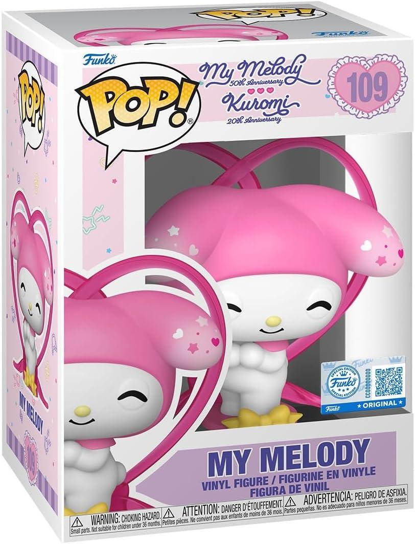 Funko Pop! Sanrio: My Melody 50th Anniversary - My Melody Collectable Vinyl Figure - Gift Idea - Official Merchandise - Toys for Kids & Adults - Sanrio Fans