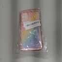 ZTOFERA for Samsung Galaxy A16 4G/5G Case 6.7",Cute Curly Wave Case with Glitter Rainbow Star,Clear Shiny Bling Soft TPU Shockproof Phone Protective Cover for Galaxy A16-Rainbow Pink