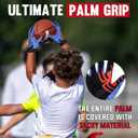 AIGEVTURE Youth Football Gloves Kid Receiver Gloves Boys Girls Unmatched Grip Great Gift, Youth L&Adult XS