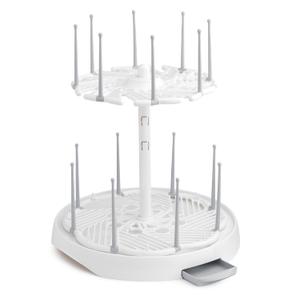 Munchkin High Capacity Drying Rack for Baby Bottles and Accessories, White
