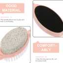 Healvian 4-in-1 Pedicure Tool with Pumice Stone and Foot Brush for Dead Skin Removal and Callus Care Multi-Functional Pedi File for Smooth Feet and Home Spa Use