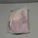 ELESTY Pink Synthetic Lace Front Wig Long Straight Pre Plucked Natural Hairline Synthetic Hair Wig Hot Pink Glueless Heat Resistant Fiber Hair Wig for Fashion Women