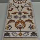 BEQHAUSE Stair Treads for Wooden Steps Non-Slip Machine Washable Carpet Stair Treads 8"X30" Soft Indoor Stair Rug Runner for Kids Elders and Pets, 100% Polyester, TPE Backing, 4pcs, Brown/Grey