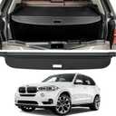 Retractable Trunk Cover Compatible with 2007-2018 BMW X5 Cargo Cover Rear Trunk Security Cover X5 SUV Accessories Privacy Screen Cover BMW X5 Rear Trunk Cover