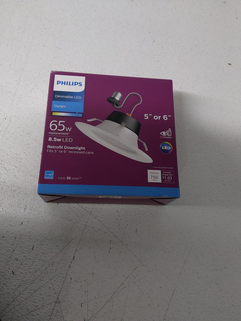 Phillps 8.5 Watt 65W replacement Retrofit Downlight