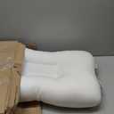 BodyMed Cervical Support Pillow, Soft Fill, 24" x 16"  Orthotic Pillow for Neck Discomfort  Spinal Alignment Support for Sleeping  Recommended for Side & Back Sleepers  Polyester Fiber-Filled