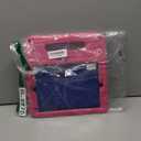 LTROP Kids Case for iPad 9th/ 8th/ 7th Generation (2021/2020/ 2019), iPad 10.2 Case with Built-in Screen Protector, Shockproof Handle Stand for iPad 9 8 7 Generation 10.2 Inch - Hot Pink