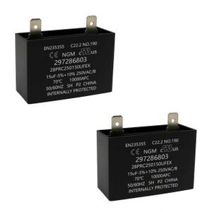 SPRWRRM 297286803 Refrigerator Operating Capacitor 2 Pack