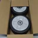 4 Pack Lawn Mower Wheels, HRR216K9VKAA Wheels, Fit for Honda HRR216 HR215 HRT216 HRB215 HRR2168vka etc 21 Inch Lawn Mower,2 Rear Wheels 42710-VE2-M02ZE, 2 Front Wheels 44710-VL0-L02ZB