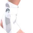 Aircast A60 Ankle Support Brace, Right Foot, White, Large (Shoe Size: Men's 12+ / Women's 13.5+)