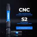 Toolant 1" Impact Torx Bits 50-Pack (T20), 1/4" Hex-Shank S2 Steel Screwdriving Star Bits, CNC Machined Tips, with Storage Box