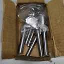 7pcs Leather Craft Cutting Tools V-Shape Punch Cutter Tools for Belt Wallet Bag with 7 Sizes (10mm/15mm/20mm/25mm/30mm/35mm/40mm)