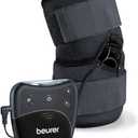 Beurer EM29 2-in-1 Knee and Elbow TENS Machine for Pain Relief with 20 Intensity Levels, 4 Programs, and Reusable Water Contact Electrodes, Digital Muscle Stimulator Device