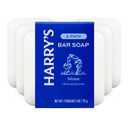 Harry's Bar Soap for Men - Stone Scent, 4 oz Body Soap Bars, 6 Pack