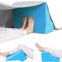 ROYALAY Blanket Lifters for Foot of Bed, Foot Tent Blanket Support Holder for Surgery Recovery, Foot Block Pillow Cradle Tent Sleep Support Supplies for Foot, Ankle, Leg, Knee, Toes Pain(M)