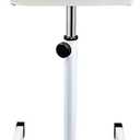 LOVEVLOGY Pedicure Foot Rest,Height Adjustable Pedicure Chair,Non-Slip Pedicure Stool for Massage Office or Home (White)