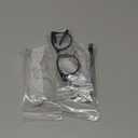 Okany Blue Light Glasses for Kids 3 Pack Anti Glare & Eye Strain Glasses Computer TV Phone Tablets UV Protection Glasses (Black, Transparent, Leopard)