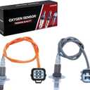 Oxygen O2 Sensor Upstream and Downstream 234-9123 234-4445 for Subaru Forester Impreza Legacy Outback 2006 2007 2008 2009 2010 2011 2012 Saab 9-2X 2.5L H4 Replace 22641-AA36A 22690-AA810 2PCS