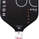 Holbrook Pickleball Paddle Aero Series: Edgeless, USAPA Approved, Carbon Fiber Surface, Foam Polypropylene Core, Widened Sweet Spot, Controlled Touch, 16 mm