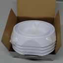 Bed Bug Interceptors 4 Pack | Bed Bug Blocker (Pro) Interceptor Traps (White) | Insect Trap, Monitor, and Detector for Bed Legs