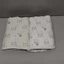 KeaBabies 2-Pack Organic Crib Sheets for Boys, Girls - 52x28 Fitted Crib Mattress Sheet Neutral, Breathable Jersey Cotton Cover for Baby Bed, Toddler Mattress, Soft & Cute Prints (Bumble Bear)